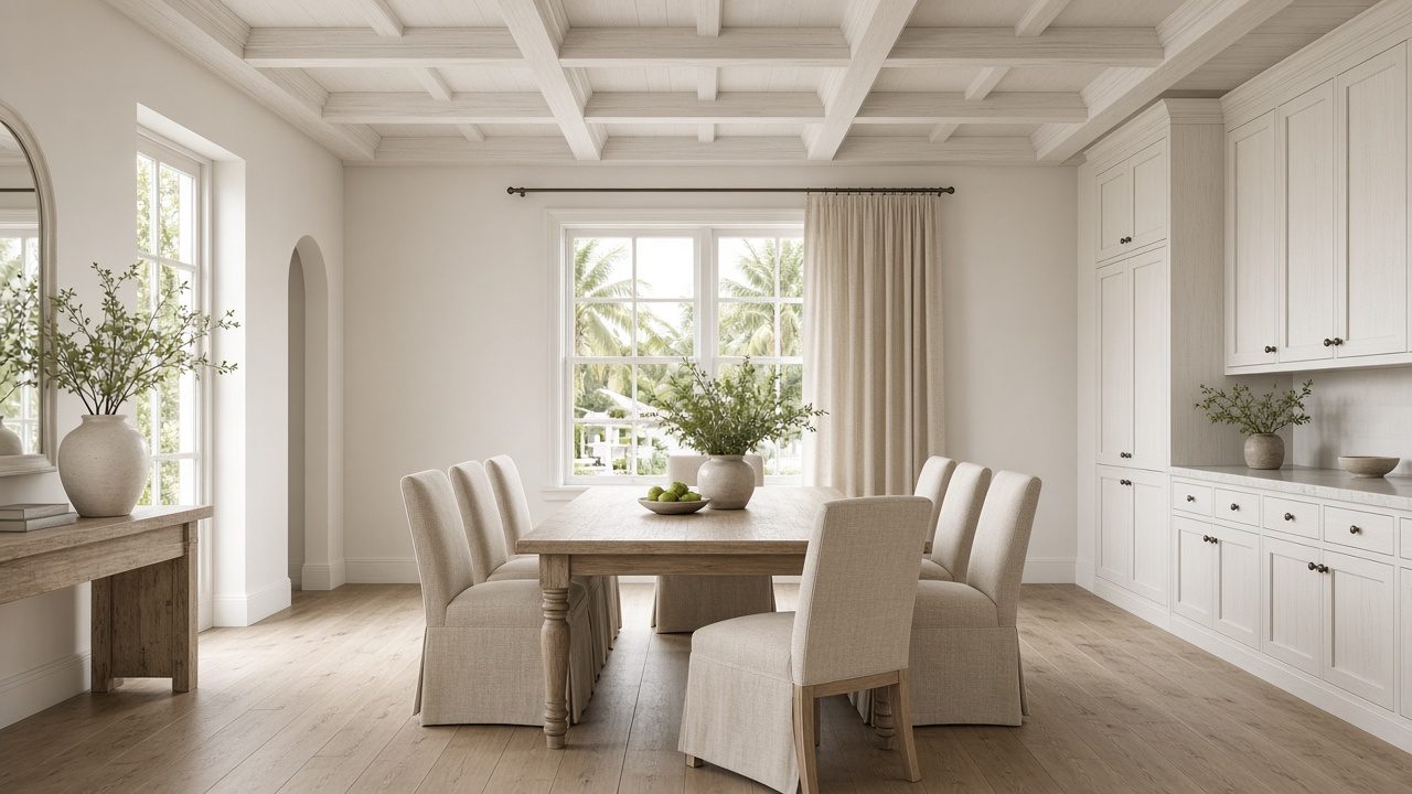 Design rendering: Boca Grande wood ceiling concept