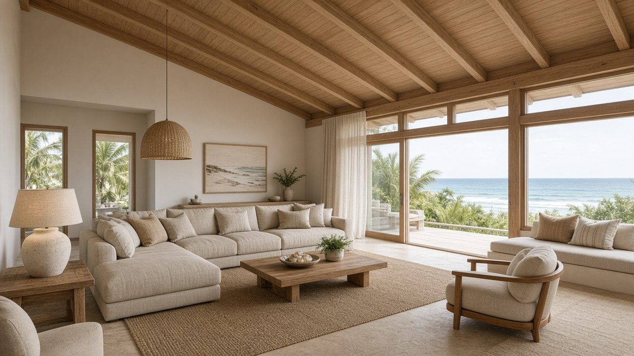 Design rendering: Siesta Key wood ceiling concept
