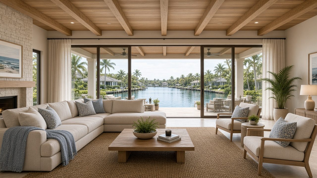 Design rendering: Venice wood ceiling concept